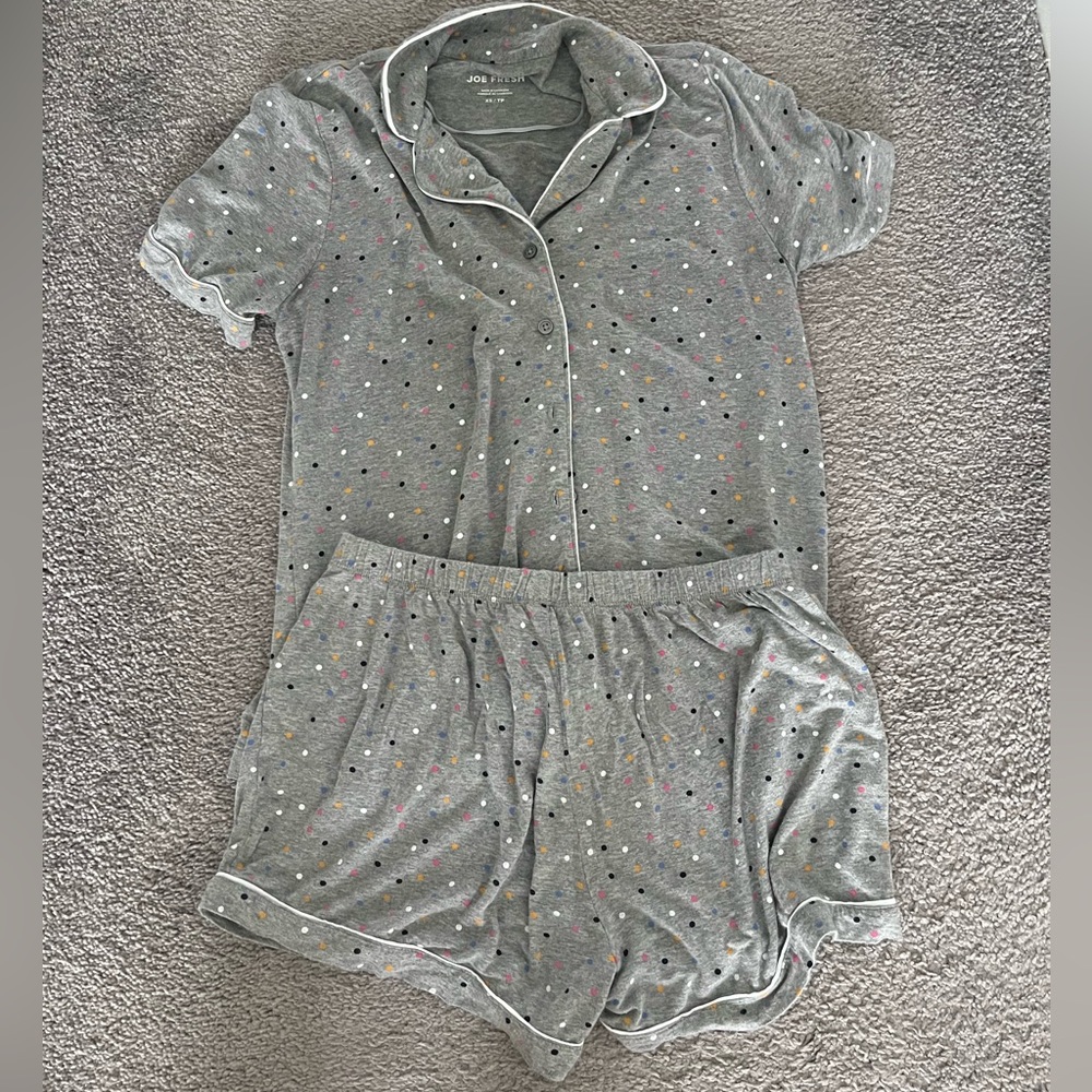 Joe Fresh Polka Dot Pyjama Set